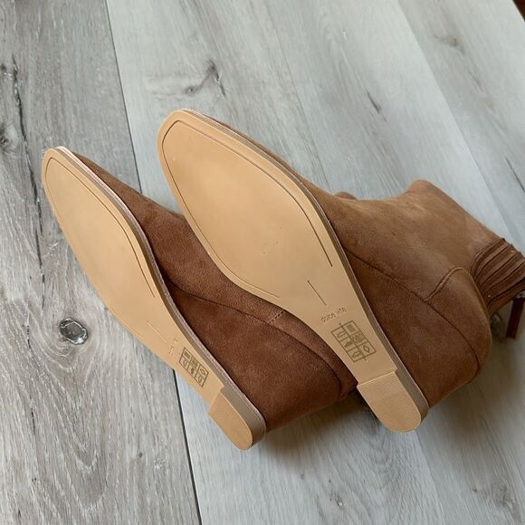 Dolce Vita Tippy Suded Bootie Taupe Size 10 Stitch Fix NWT in packaging - Picture 9 of 9